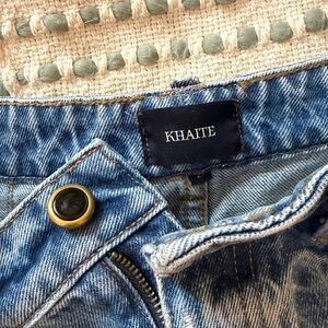 KHAITE Denim Blue Women's Jeans